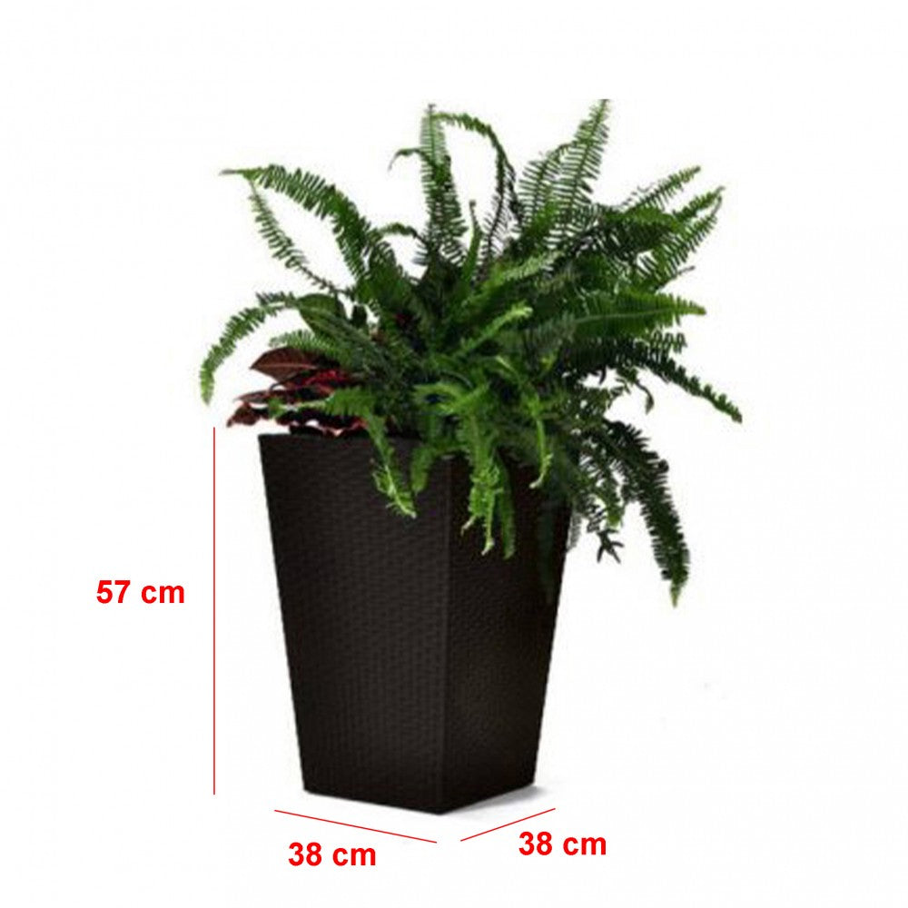 Rattan Planter M virágtartó Másodlagos kép