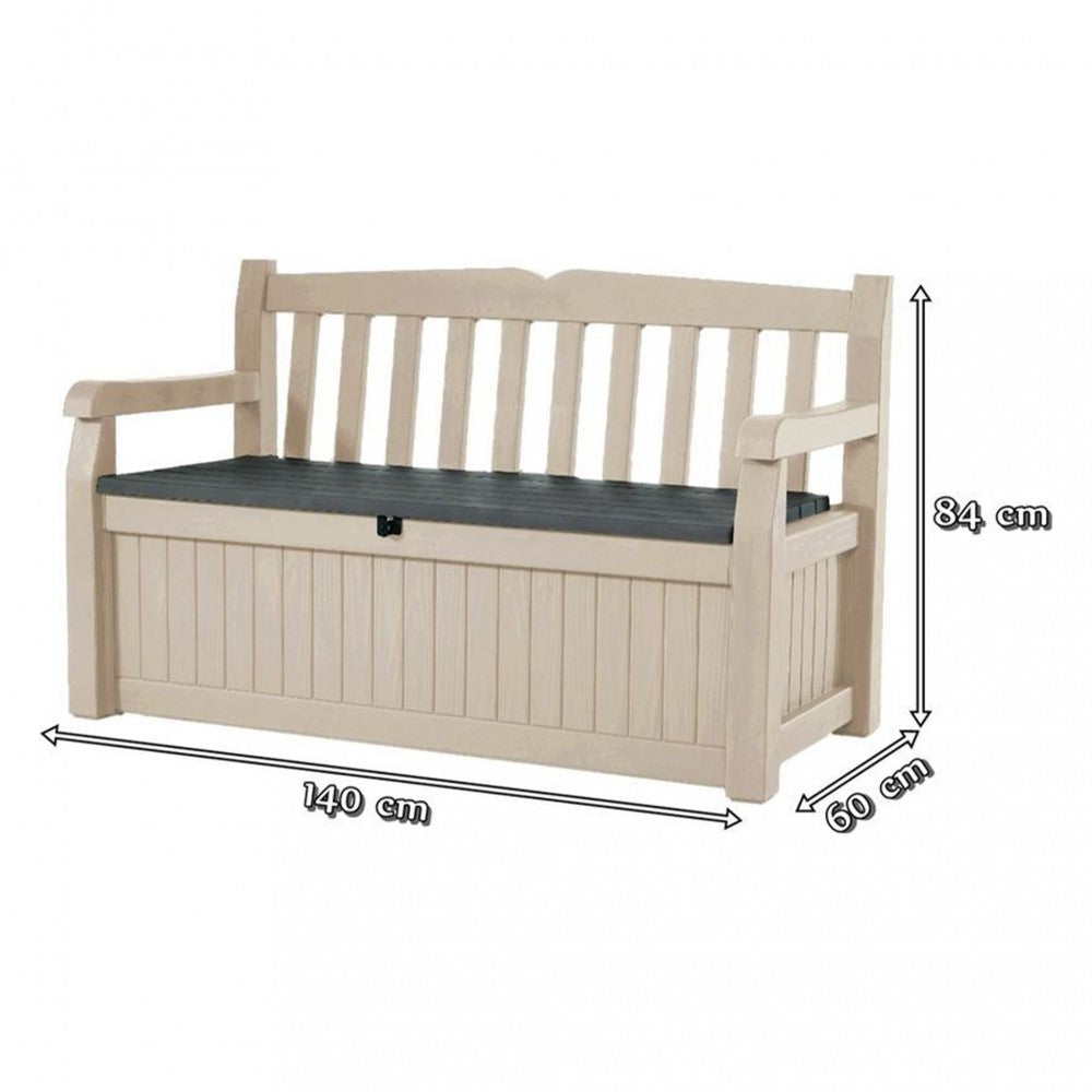 Eden Garden Bench pad és tároló Másodlagos kép
