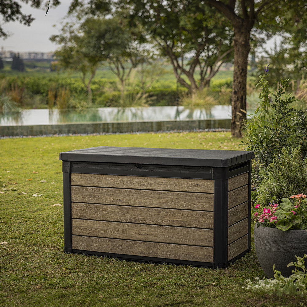 Decocoat műanyag kerti lád 380 l Másodlagos kép