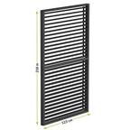 Kerti pavilon oldalpanel 123 × 218 cm-es méretábrával - Homelux, 5901738197381