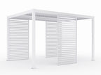 Kert Outlet pergolára szerelt lamellás oldalpanel nézete - Homelux, 5902659145109