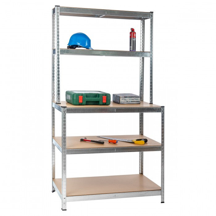 Nagy teherbírású polc G 100x30/60x180 cm 150 kg Másodlagos kép
