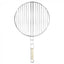 Kerek grillrács fa fogantyúval 40 cm