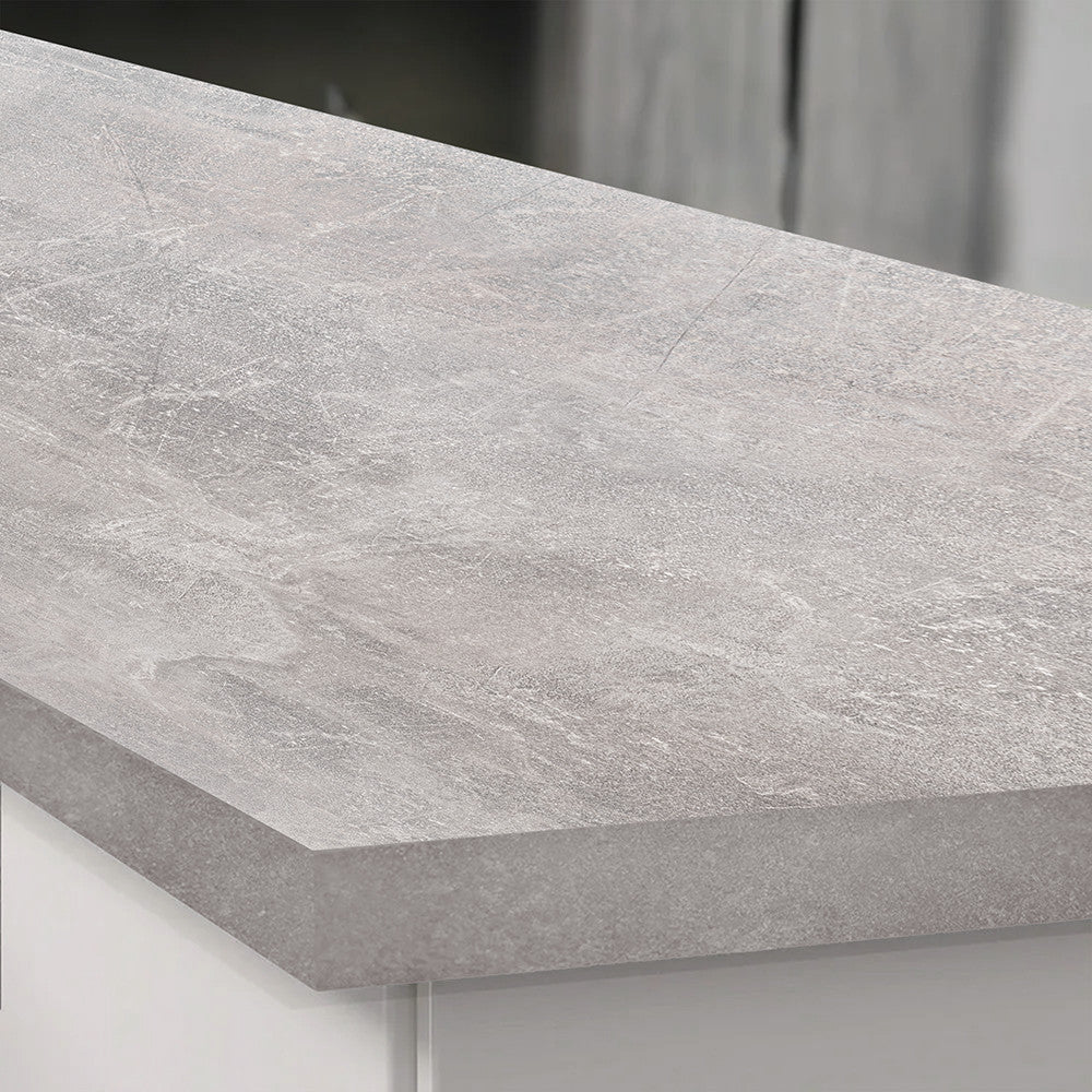 Konyhai munkalap 110 x 60 x 2,8 cm Beton Másodlagos kép