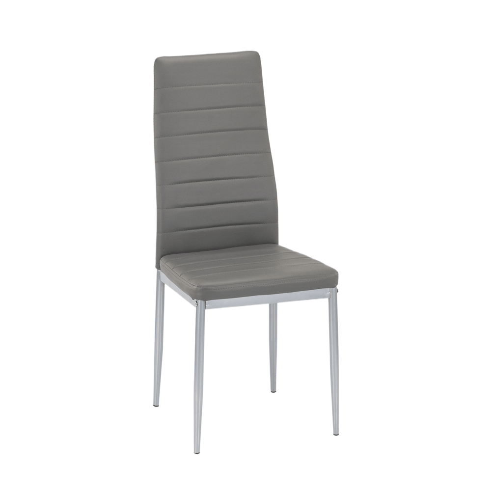 Verna 6+1 étkező garnitúra szürke-szürke