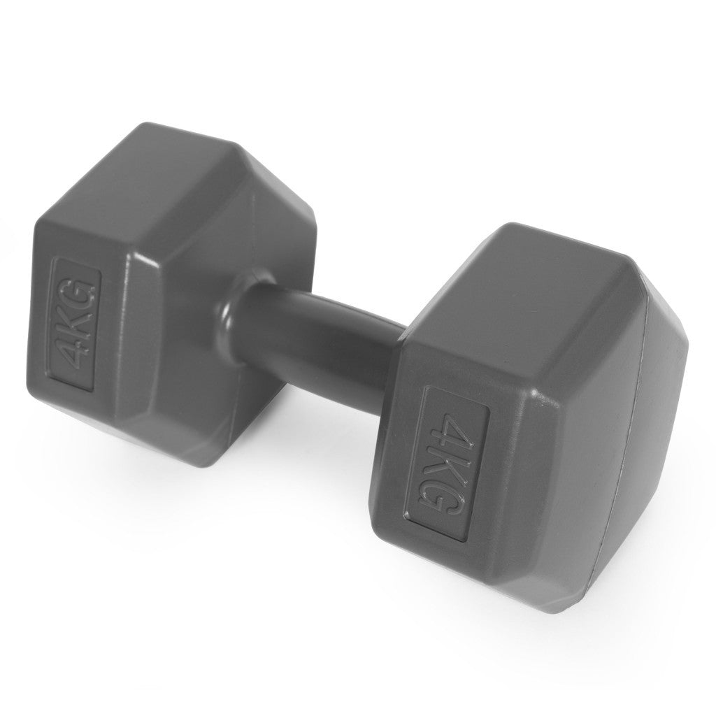 Hex súlyzó szett 2x4 kg szürke Másodlagos kép