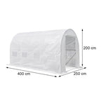 Melegház fólia méretábra 200 × 250 × 400 cm - Homelux, LMHF-422-WH