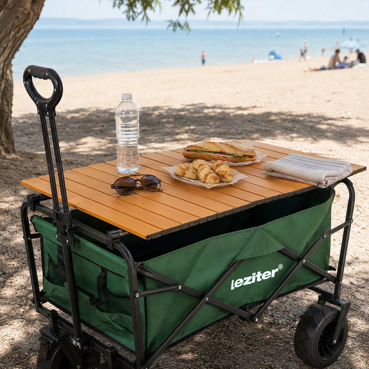 Strandkocsi prémium piknik asztal