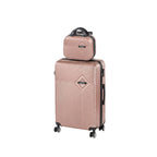 2 részes bőröndszett, modern rosegold színben - Homelux, LTRPBS-V-RG