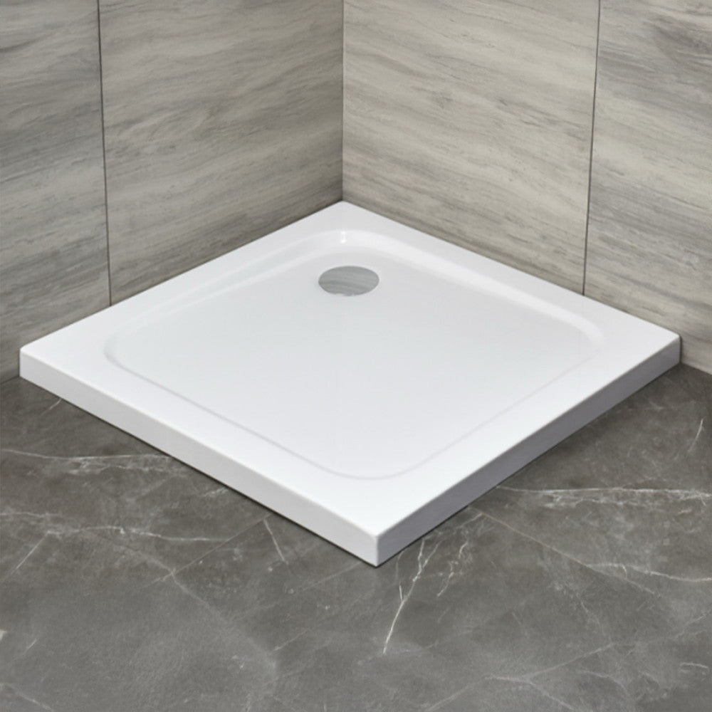 Modena Slim szögletes alacsony akril zuhanytálca 100x100 cm Másodlagos kép