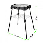 Elektromos grill méretábra 55 × 35 × 77 cm - Homelux, OUTLET-5902659147486