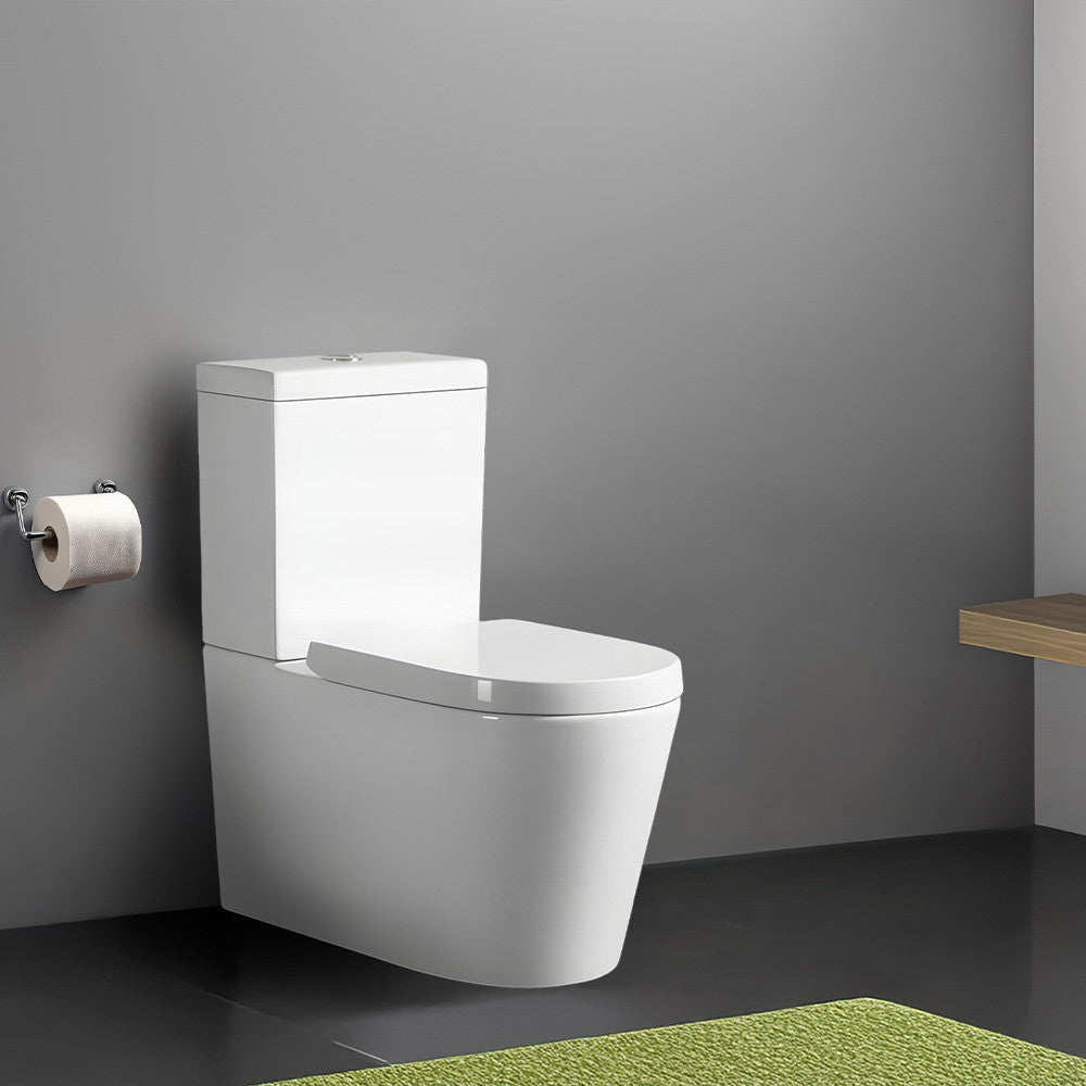 Paulo rimless WC kombi alsó/hátsó kifolyással soft close ülőkével Másodlagos kép