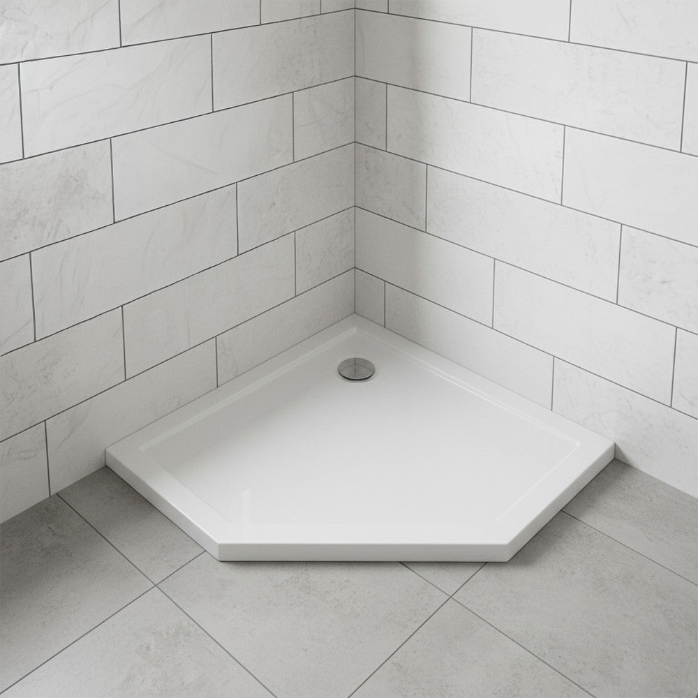 Modena Slim ötszögletű alacsony akril zuhanytálca 90x90 cm Másodlagos kép