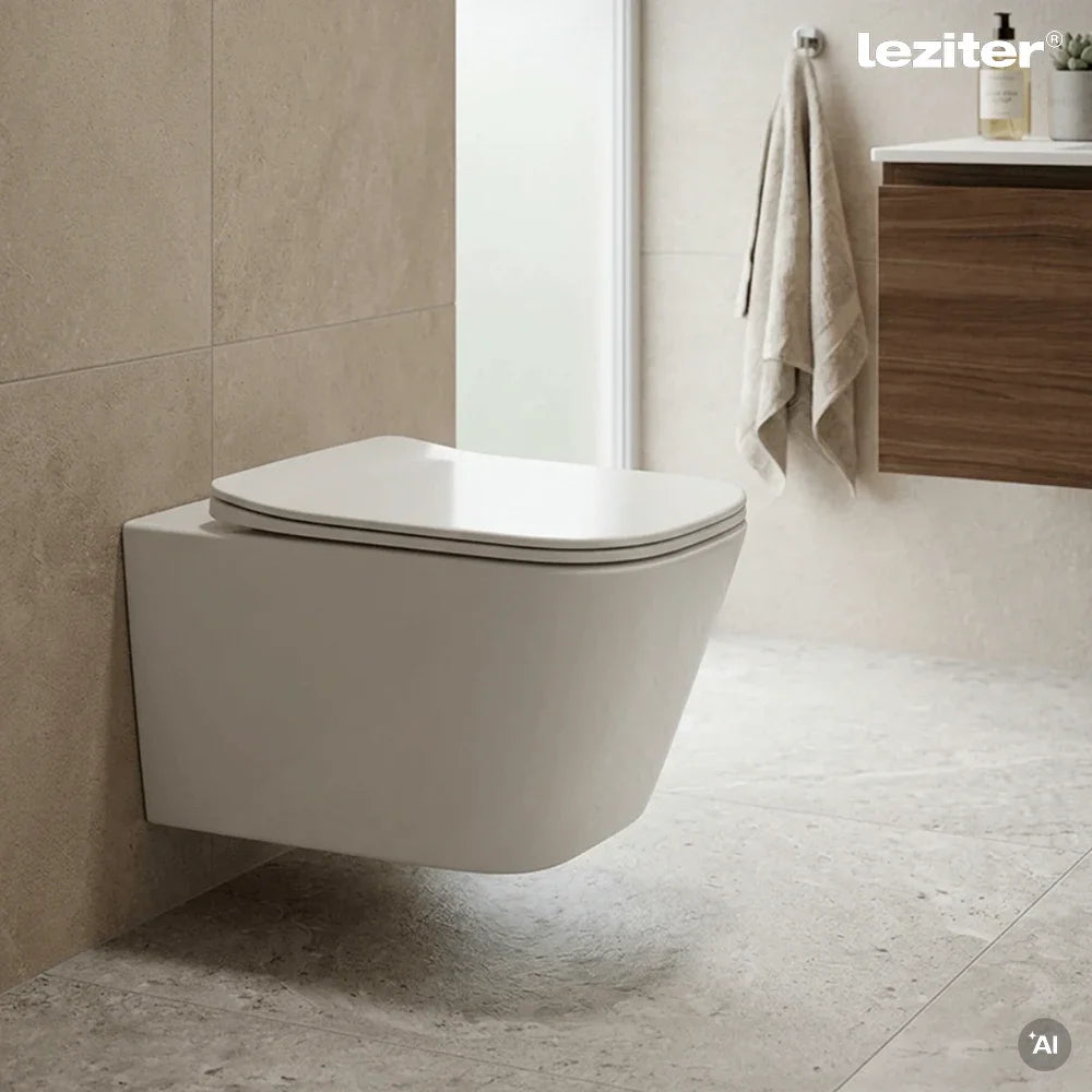 Tina fali rimless WC soft close ülőkével Másodlagos kép
