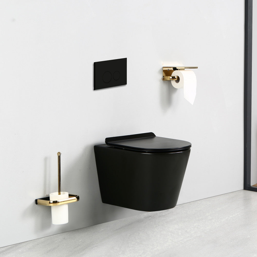 Ride fali, rimless WC soft close ülőkével Másodlagos kép