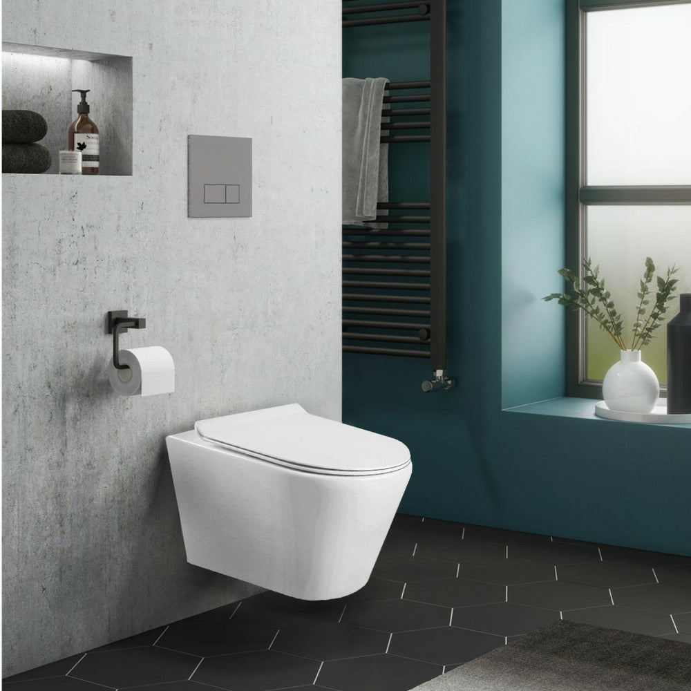 Ride fali, rimless WC soft close ülőkével Másodlagos kép