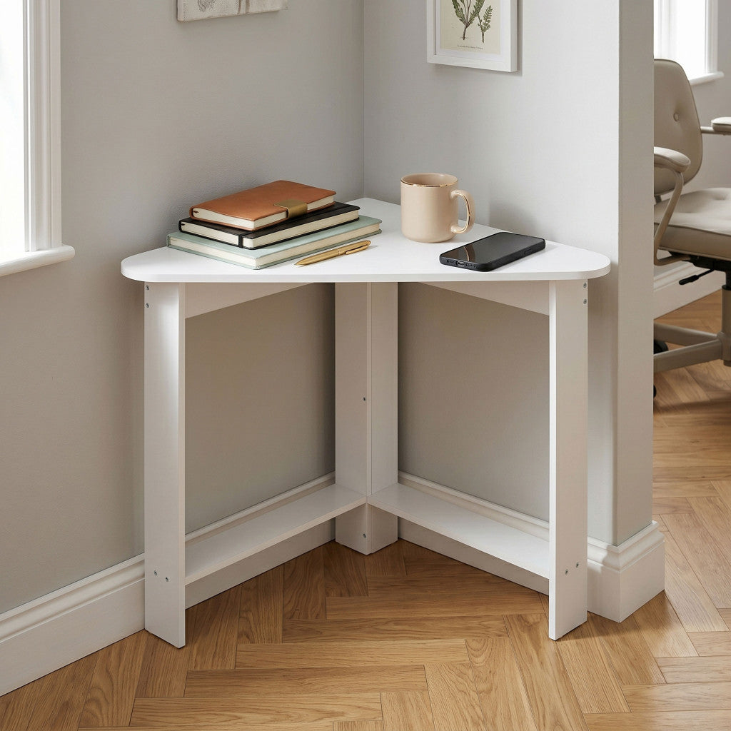 Modernhome fehér sarok íróasztal Másodlagos kép
