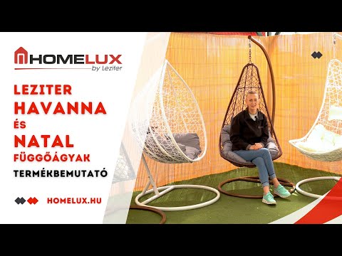Natal Easy kerti függőfotel fehér