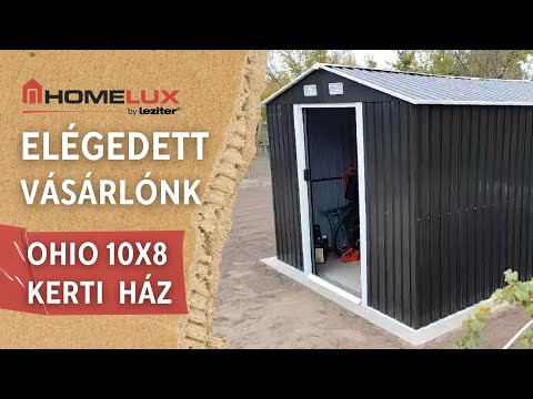 Ohio 10x8 kerti szerszámtároló ház