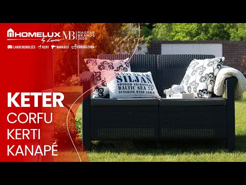 Corfu love seat kerti kanapé