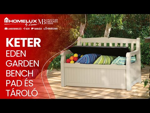 Eden Garden Bench pad és tároló