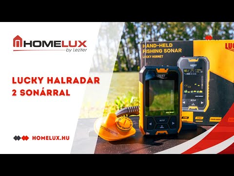 Lucky halradar sonárral 45 m hatótávolságú