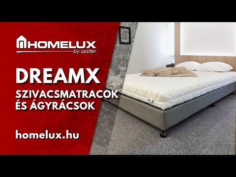 DreamX szivacs matrac 90x200x12