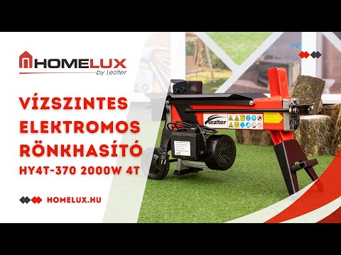 Vízszintes elektromos rönkhasító HY4T-370 2000W 4T