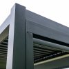 LUXE pergola 5,8x4m antracit