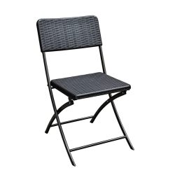 Vivid fekete kerti szék