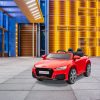 Elektromos autó Audi TT piros